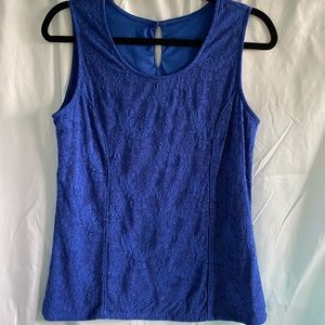 Ladies dressy lace tank top